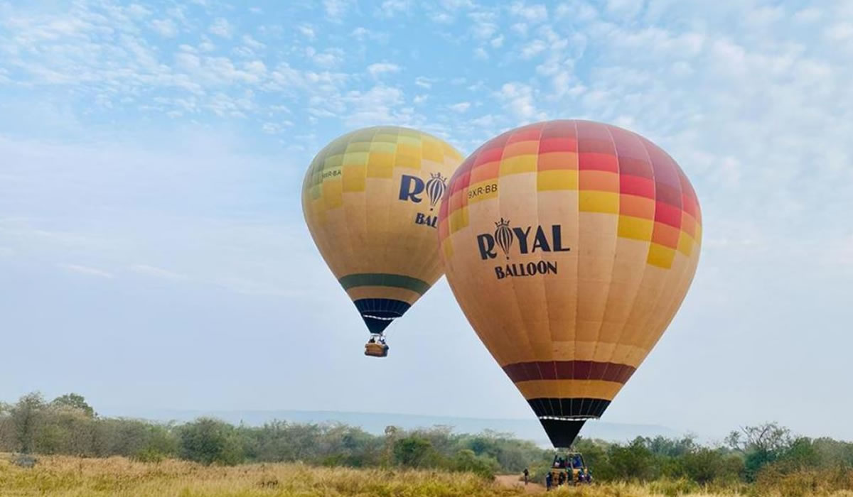 Hot Air Balloon Experience in Akagera