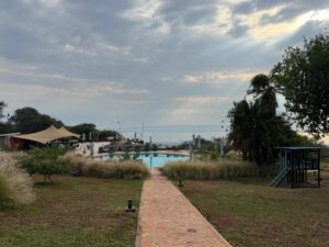 Swimmingpool in Akagera National Park