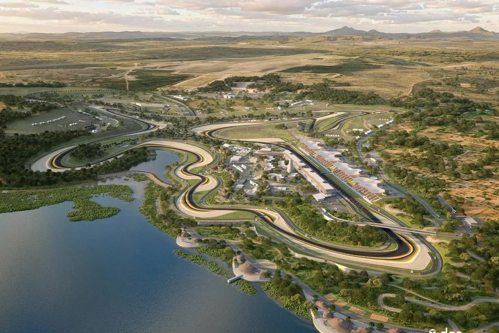 circuit for formula 1 in Rwanda